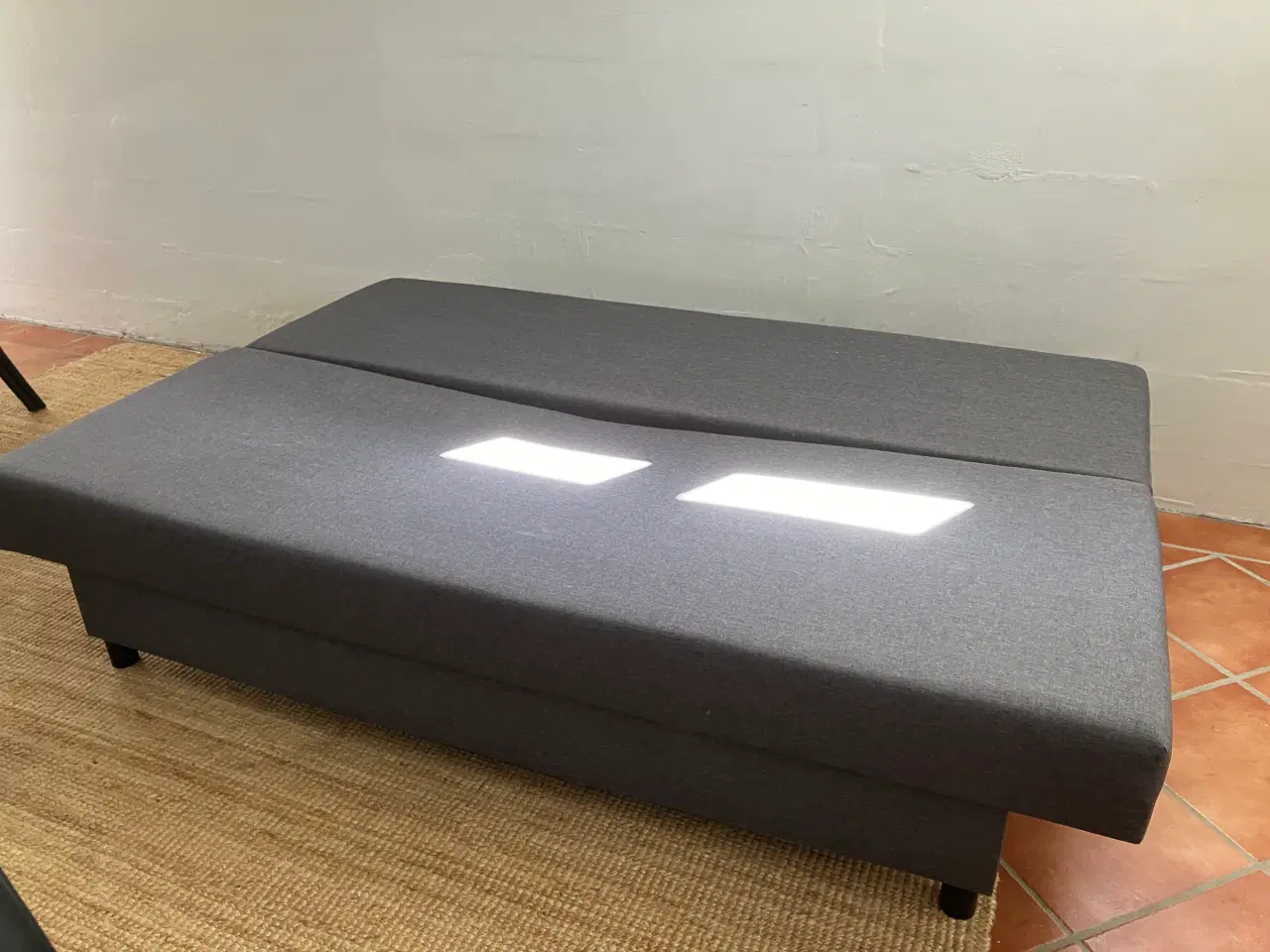 Billede 5 - Sovesofa ikea, pæn grå
