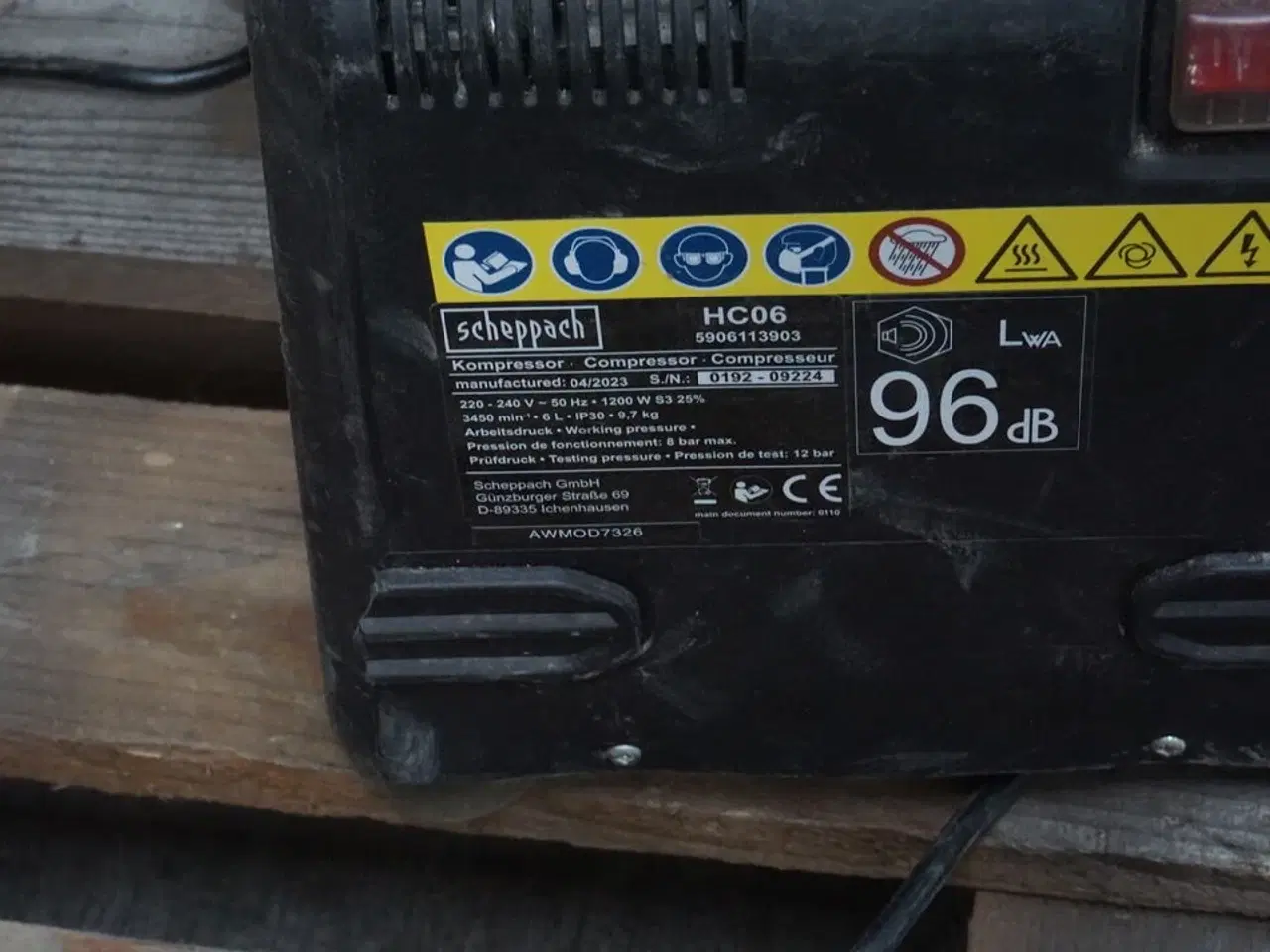 Billede 4 - Kompressor SCHEPPACH