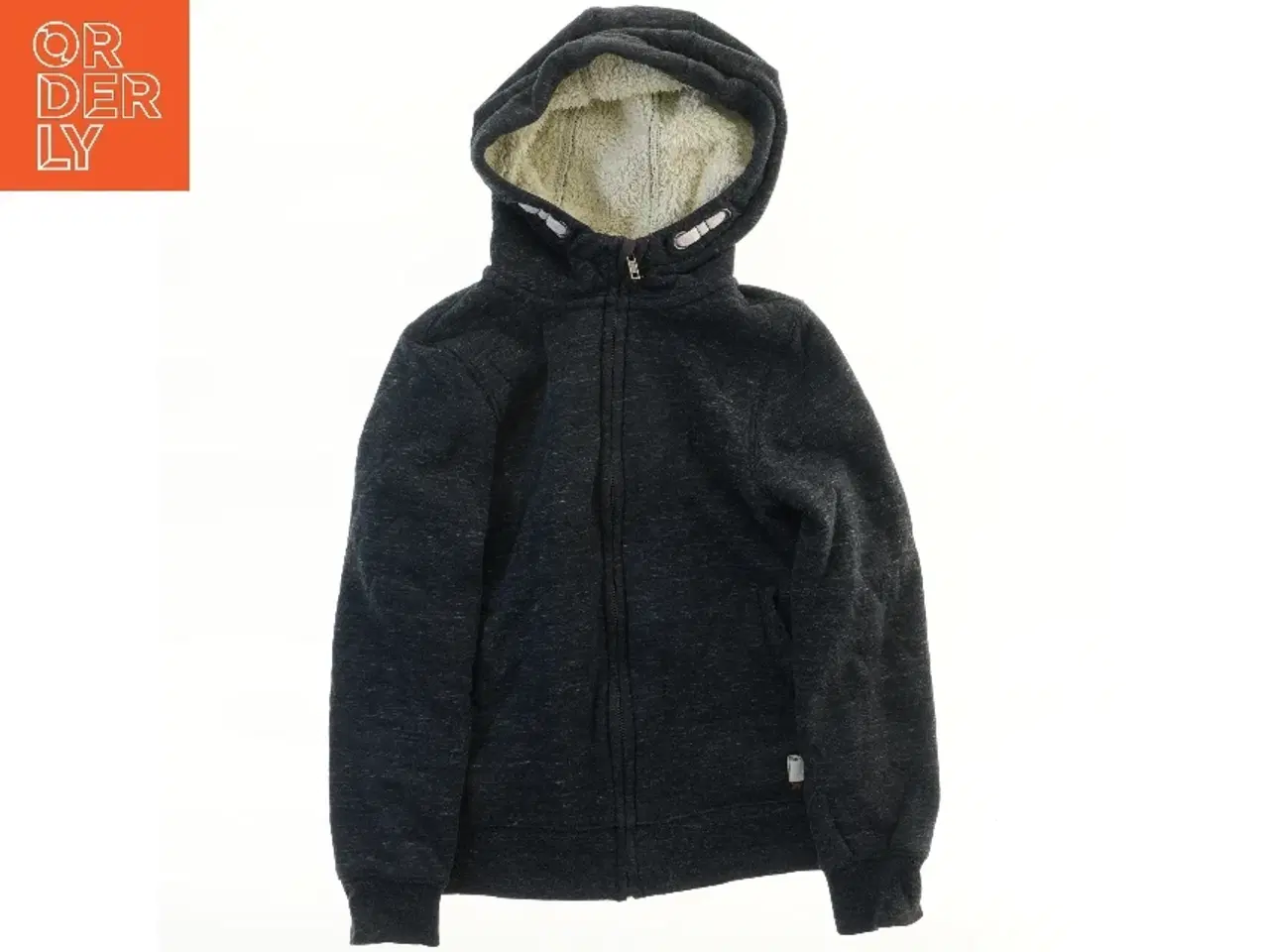 Billede 1 - Hættetrøje med lynlås fra H&M (str. 134)