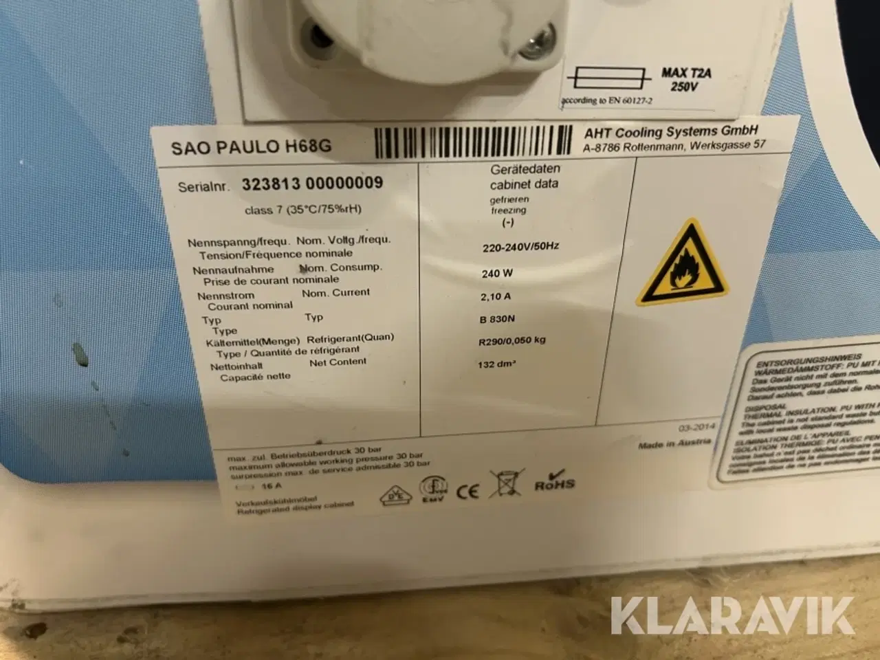 Billede 6 - Industri fryser SAO PAOLO H68G