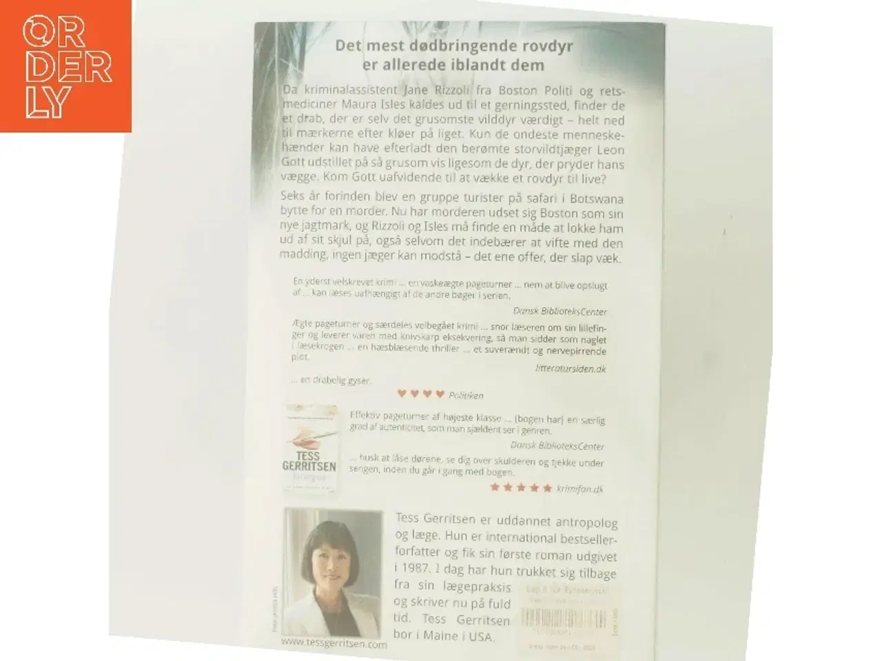 Billede 3 - Dø igen af Tess Gerritsen (Bog)