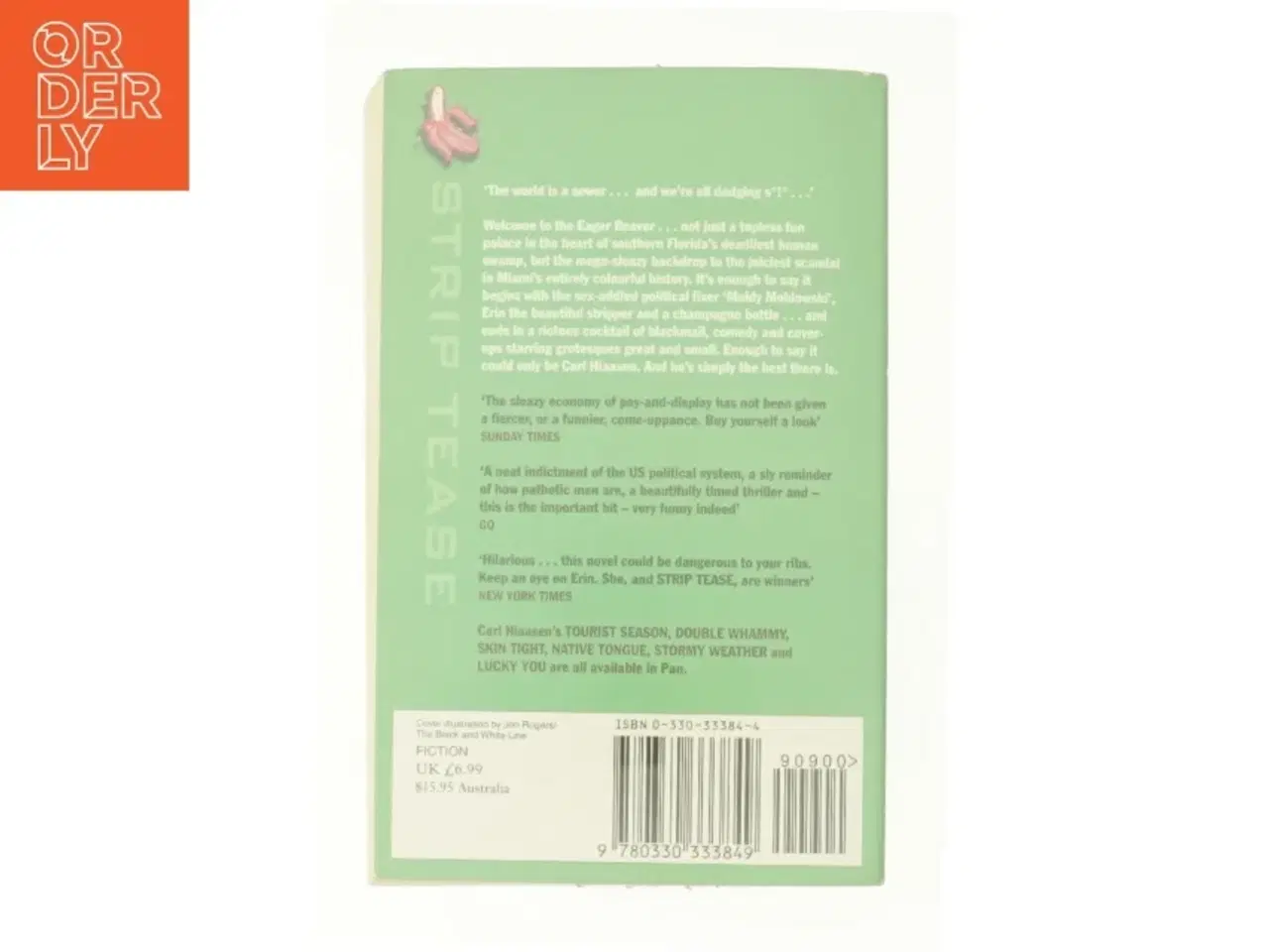 Billede 2 - Strip Tease by Carl Hiaasen af Hiaasen, Carl (Bog)