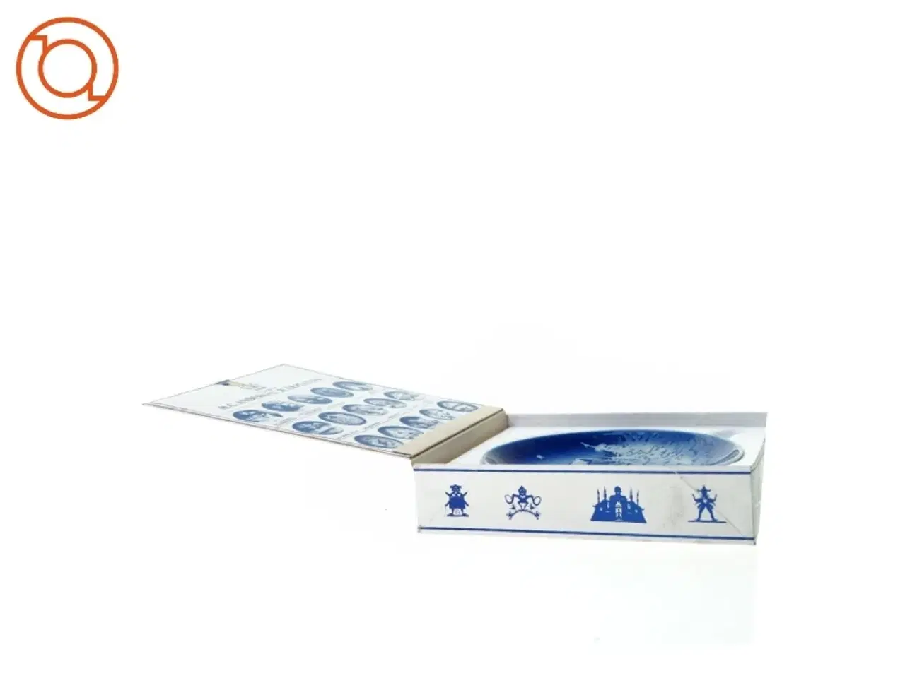Billede 3 - HC Andersen juleplatte fra Porcelænsfabrikken Desirée (str. 19 cm)