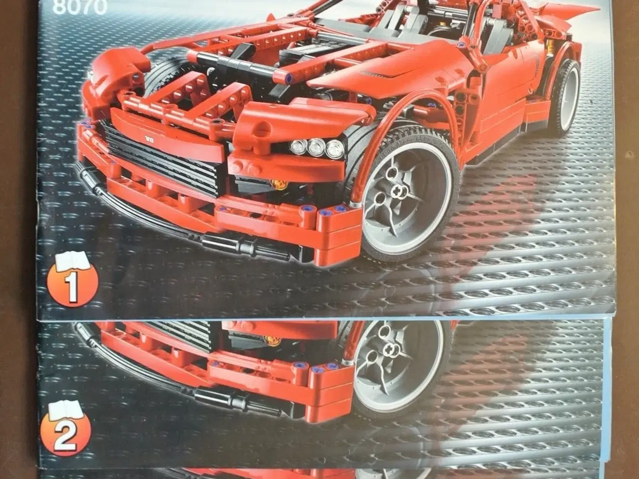 Billede 1 - brugsanvisning lego technic 8070 1-3