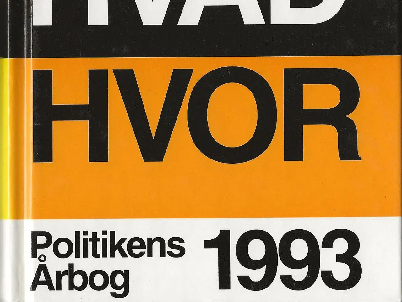 Billede 1 - Hvem-Hvad-Hvor 1993