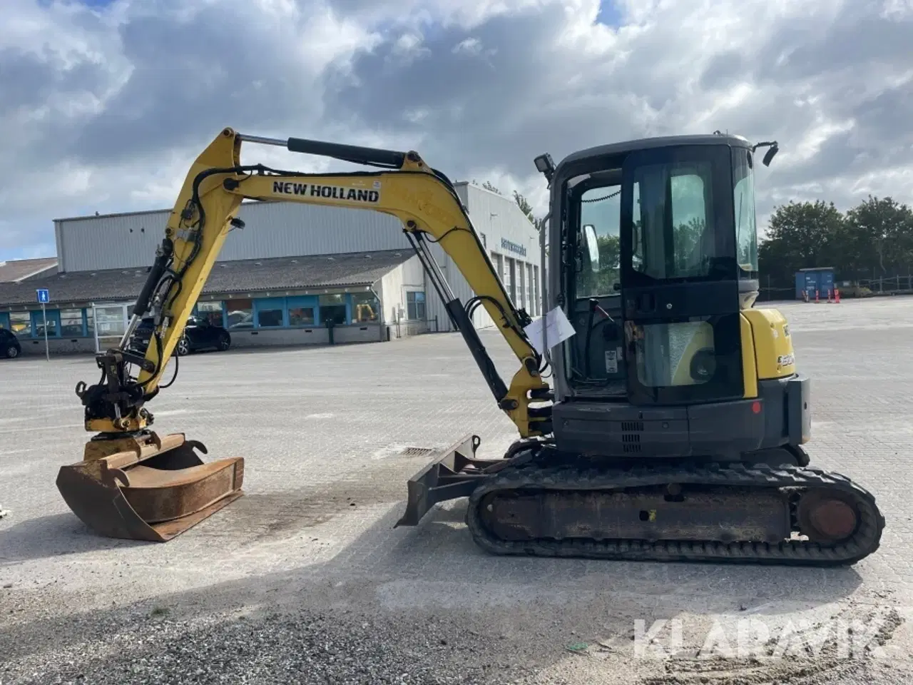 Billede 8 - Gravemaskine Newholland E50B SR med rotortilt