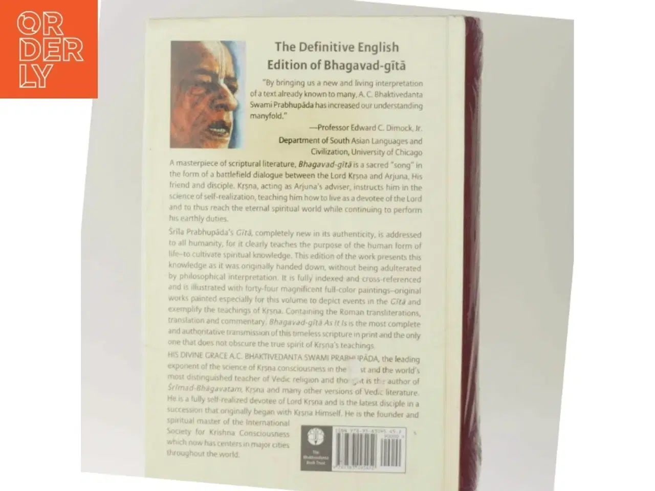 Billede 3 - Bhagavad-gītā As It Is af His Divine Grace A.C. Bhaktivedanta Swami Prabhupada (Bog)