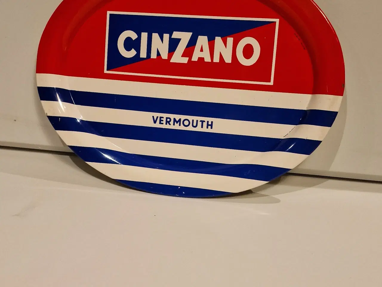 Billede 1 - En vintage Cinzano Vermouth bakke,