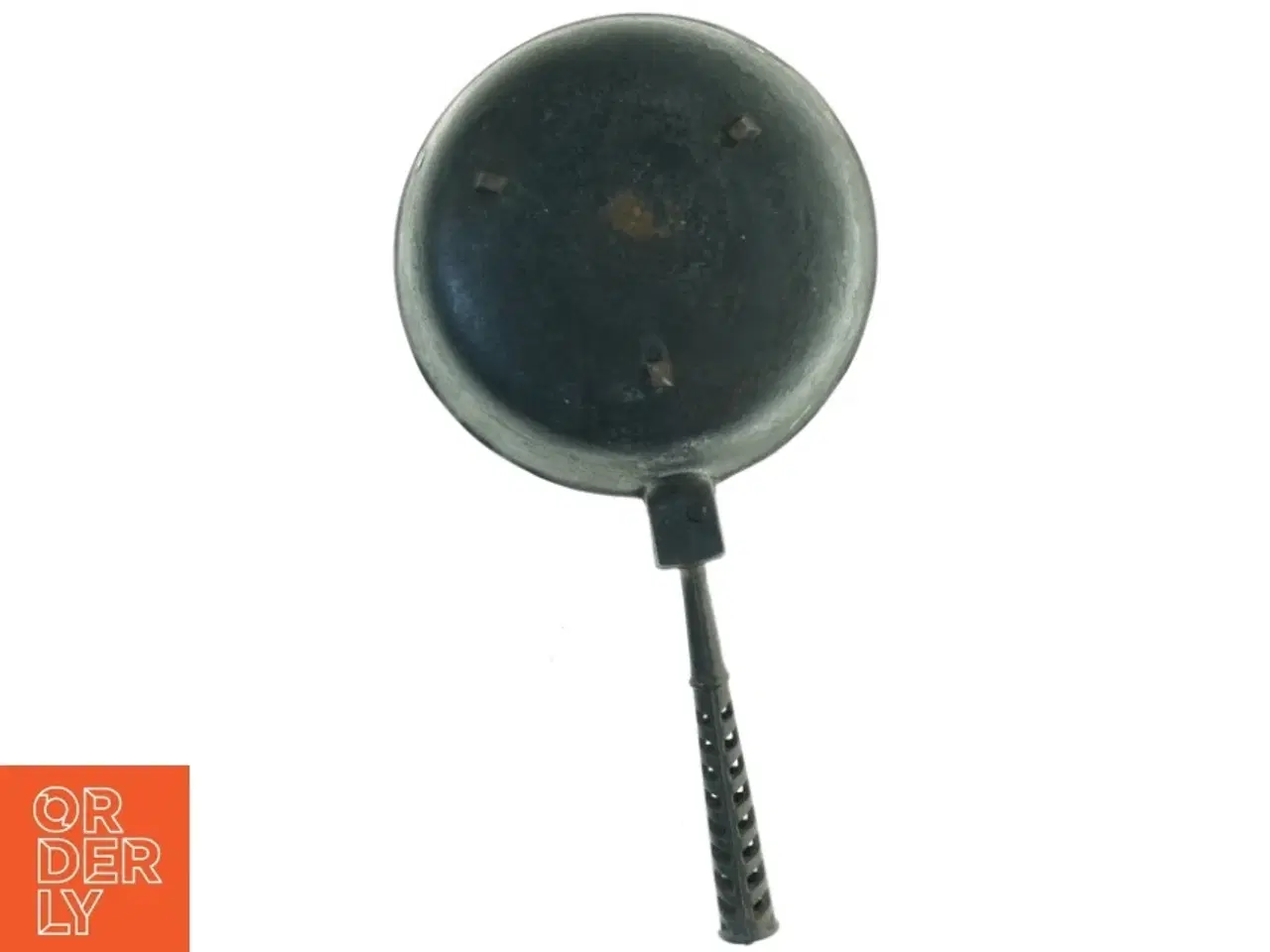 Billede 4 - Gammel emaljeret støbejerns stegepande kasserolle (str. 21 x 40 x 7 cm)