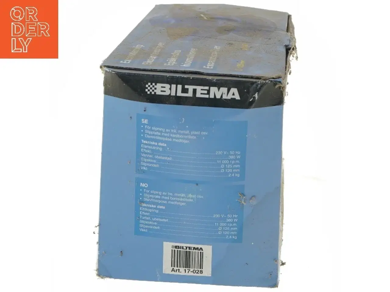 Billede 5 - Biltema excentersliber fra Biltema (str. Ø 125 mm)