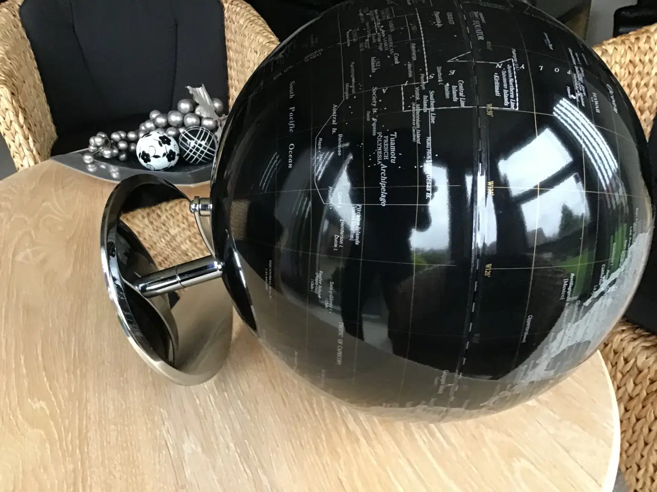 Billede 3 - GLOBUS SORT/SØLV