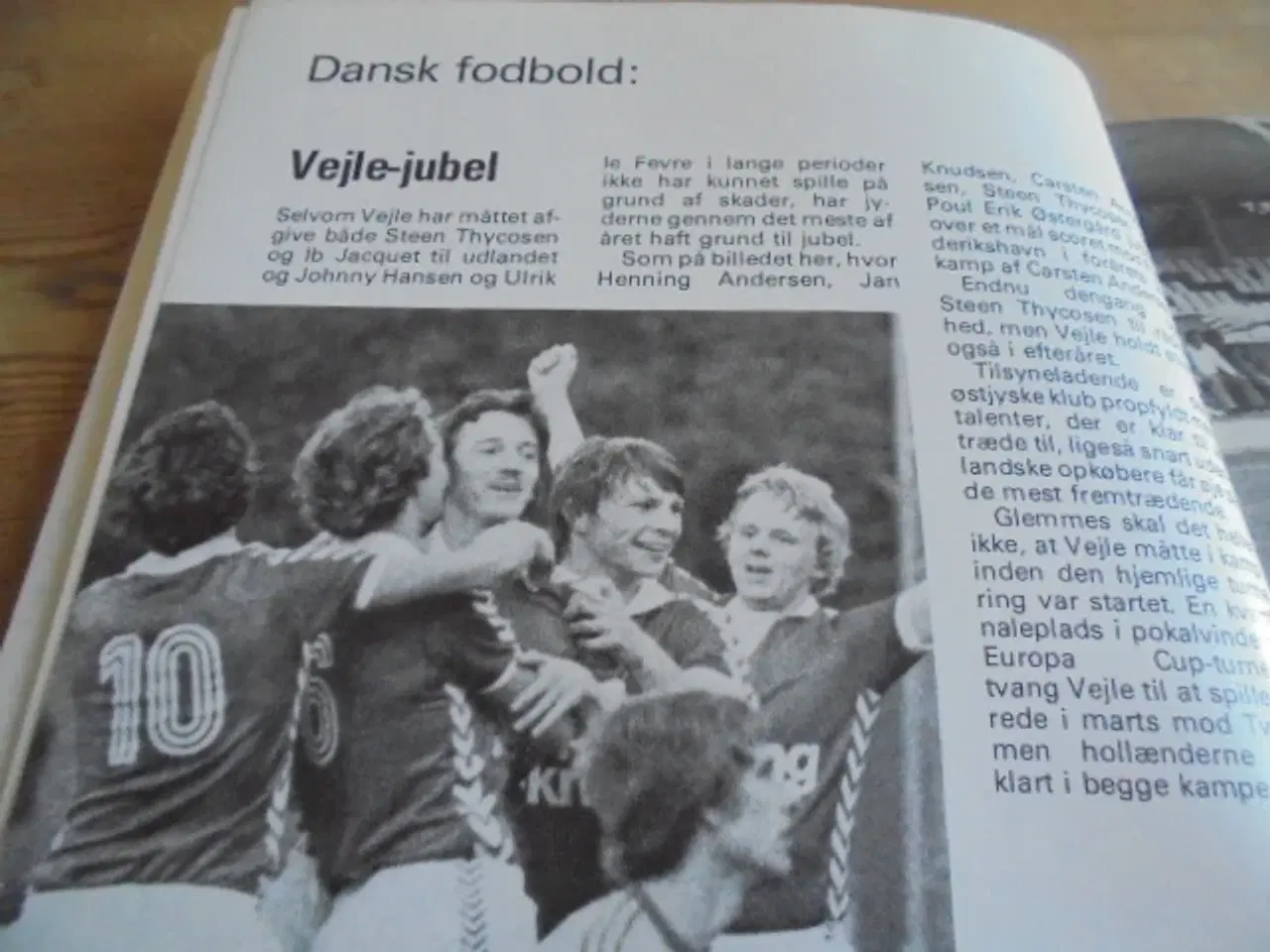 Billede 8 - STJERNEFODBOLD 78/79 - ALT OM EM OG VM  Udgivet af