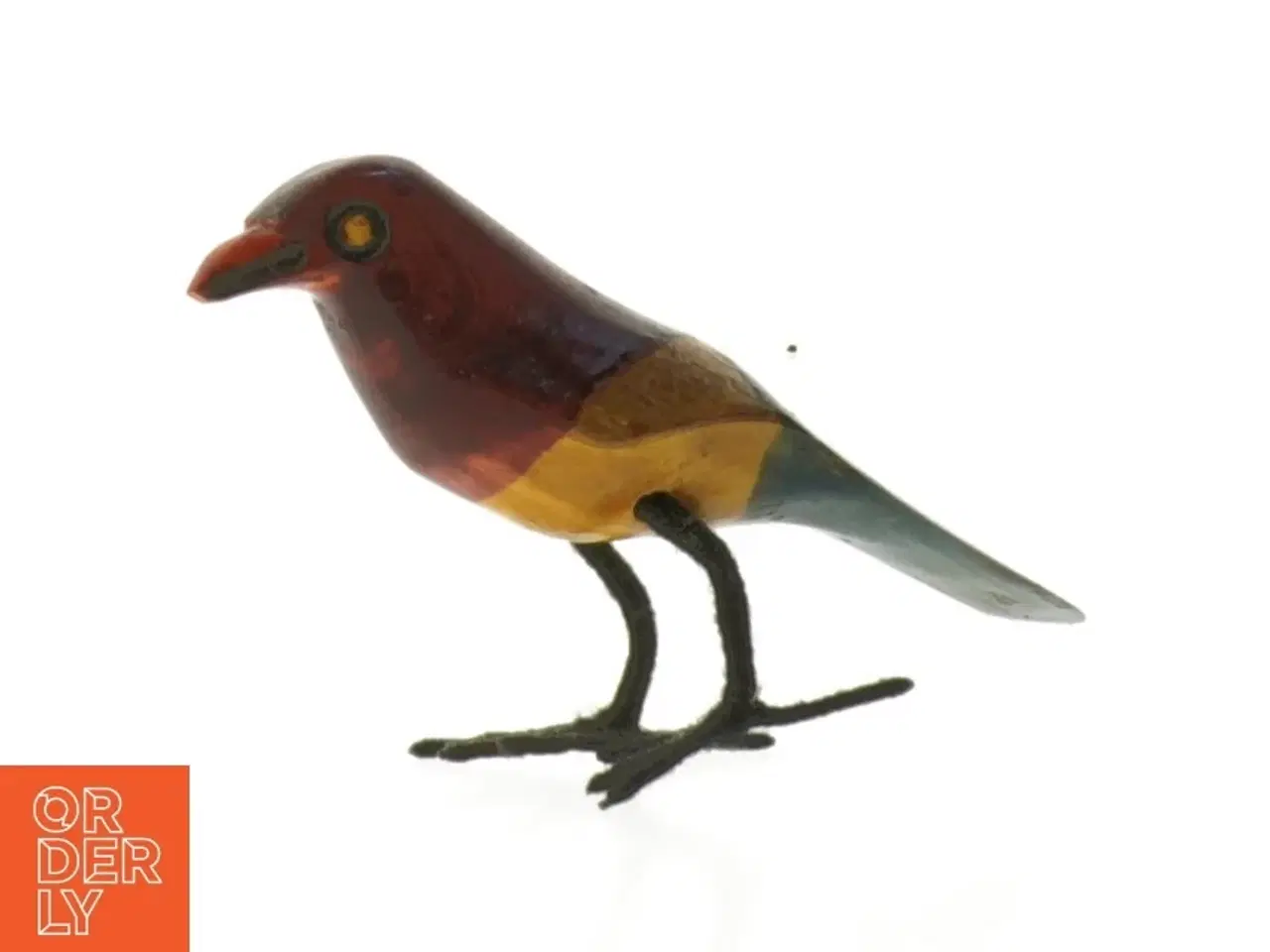 Billede 3 - Kenyanske dekorative fuglefigurer (str. 12 cm)