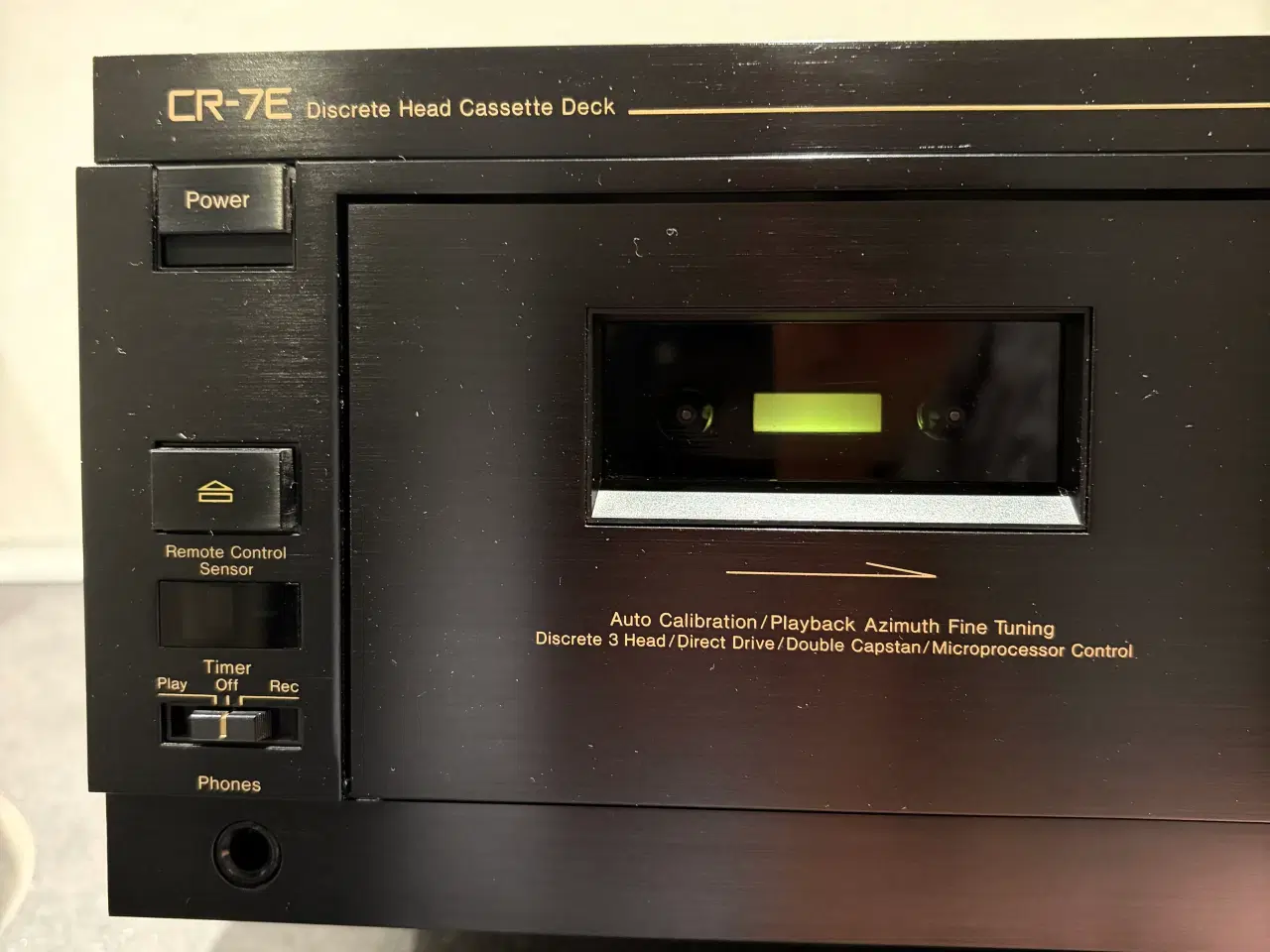 Billede 10 - Nakamichi CR-7E Discrete Head Cassette Deck. 