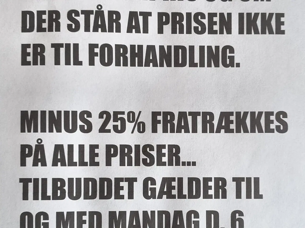 Billede 1 - PÅSKE TILBUD MINUS 25%