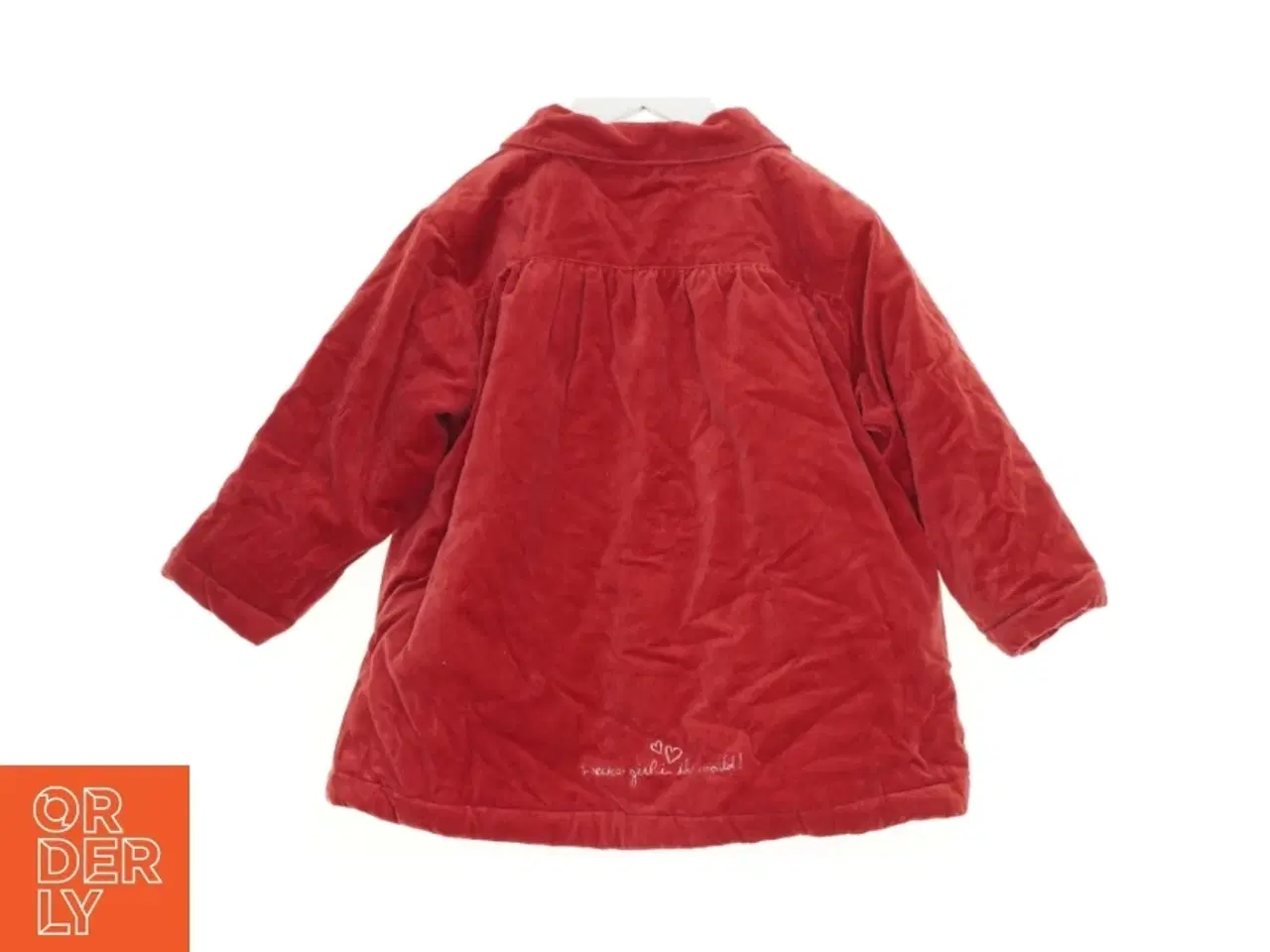 Billede 2 - Velour fløjl Overgangsjakke (str. 90 cm)