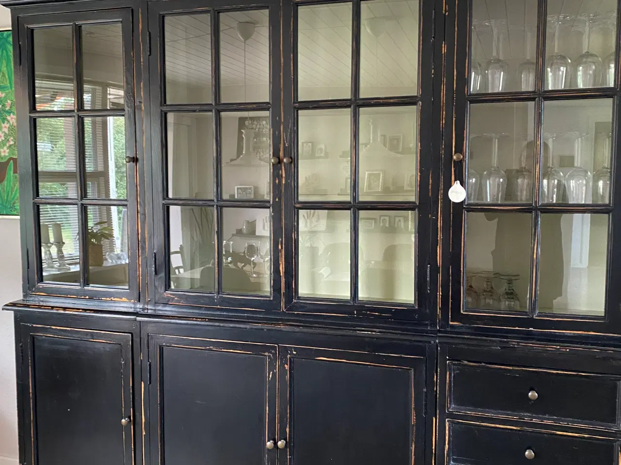 Billede 2 - Vitrine skab nordal