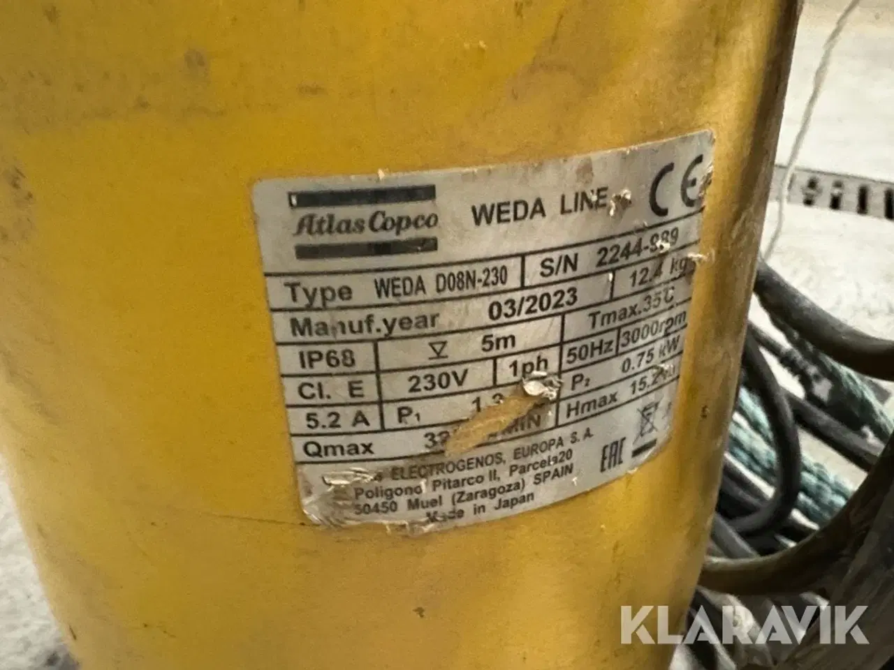 Billede 5 - Pumper Atlas Copco - 2 styk