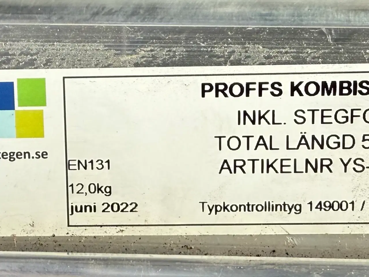 Billede 4 - Stige - Combistige m/fod Proff 2-delt. 2x9 trin -