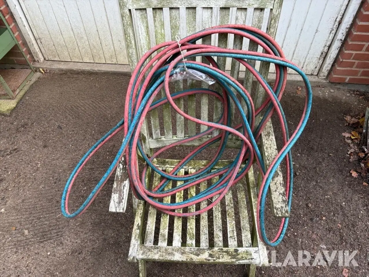 Billede 7 - Skærebrænder slanger med fittings AGA 12 styk