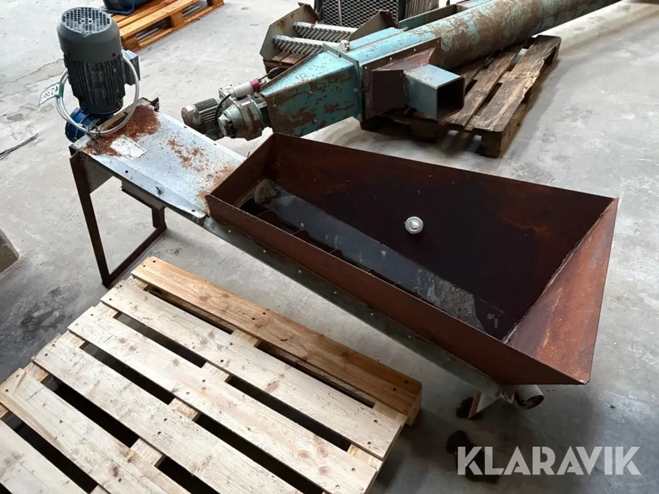 Billede 4 - Transportsnegl med tragt