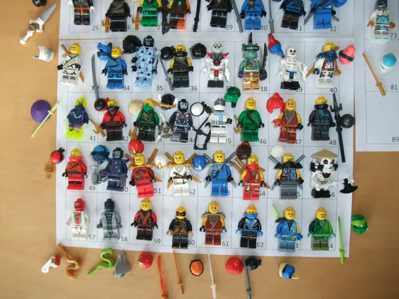 Billede 6 - Lego Ninjago Figurer 