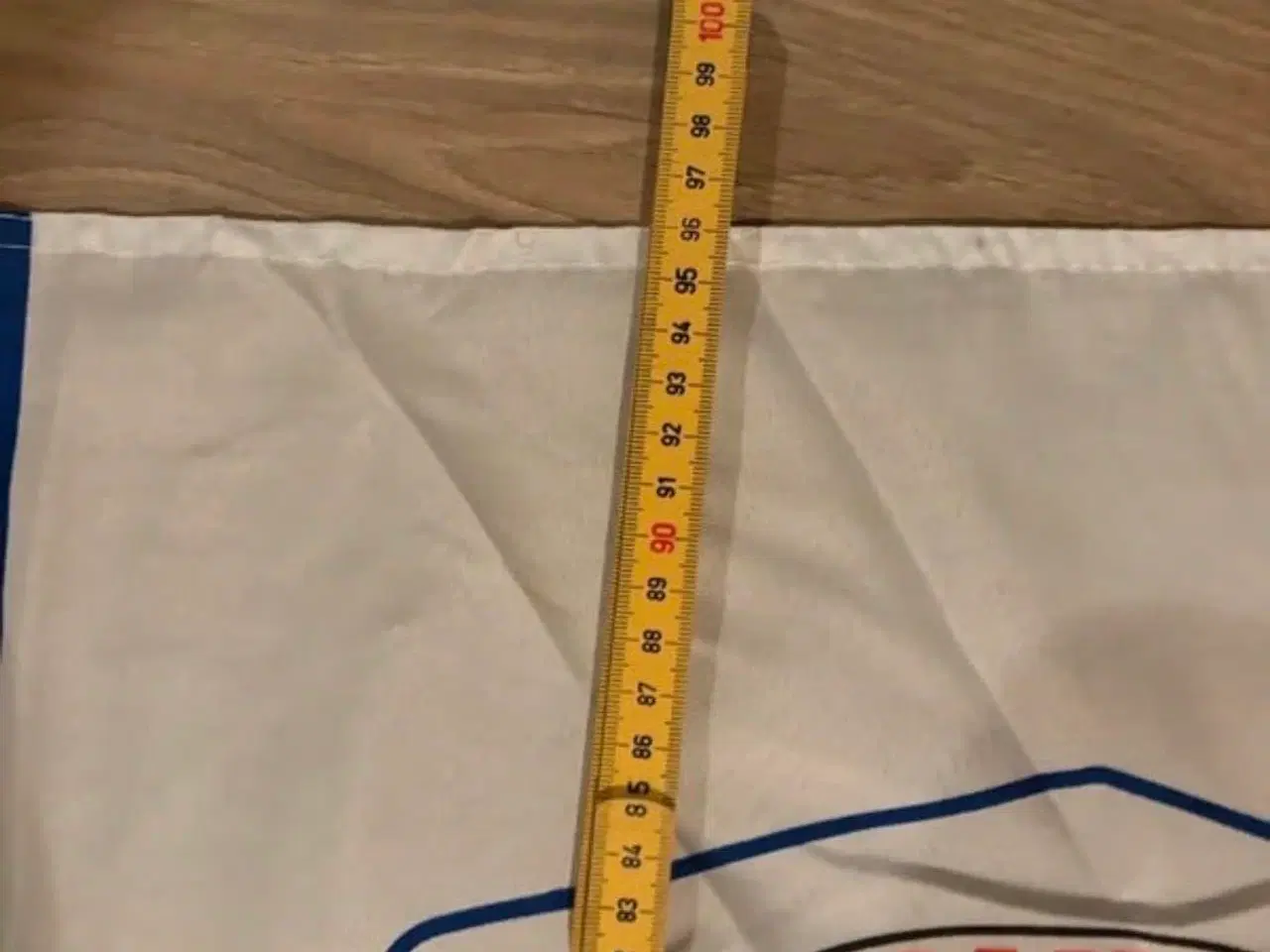 Billede 3 - AGF Aarhus flag hvid og blå