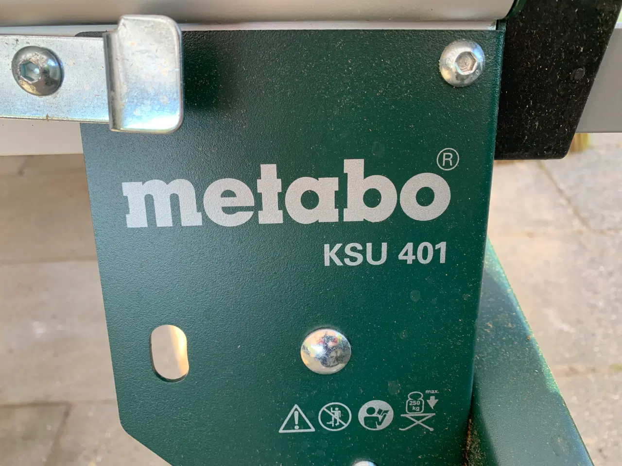 Billede 3 - Metabo kapsav inkl. Metabo understel