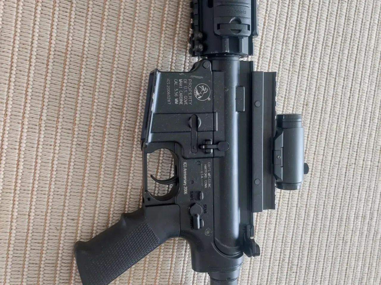 Billede 3 - ICS M4 AEG – Split‑gearbox, justerbar kolbe til ai