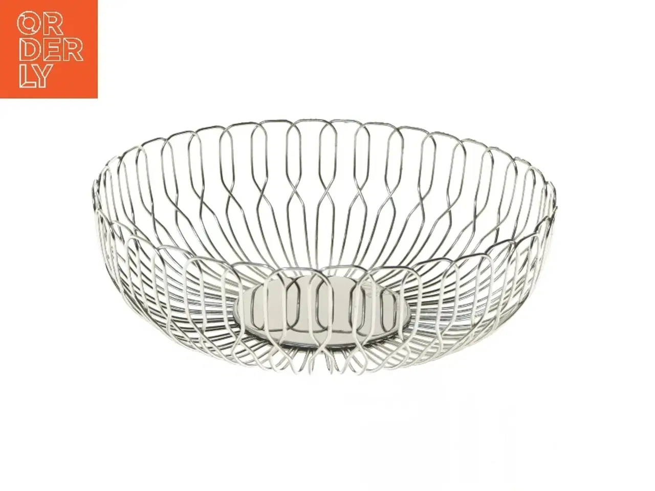 Billede 1 - Trådflet frugtskål fra Georg Jensen (str. Ø 25 cm)