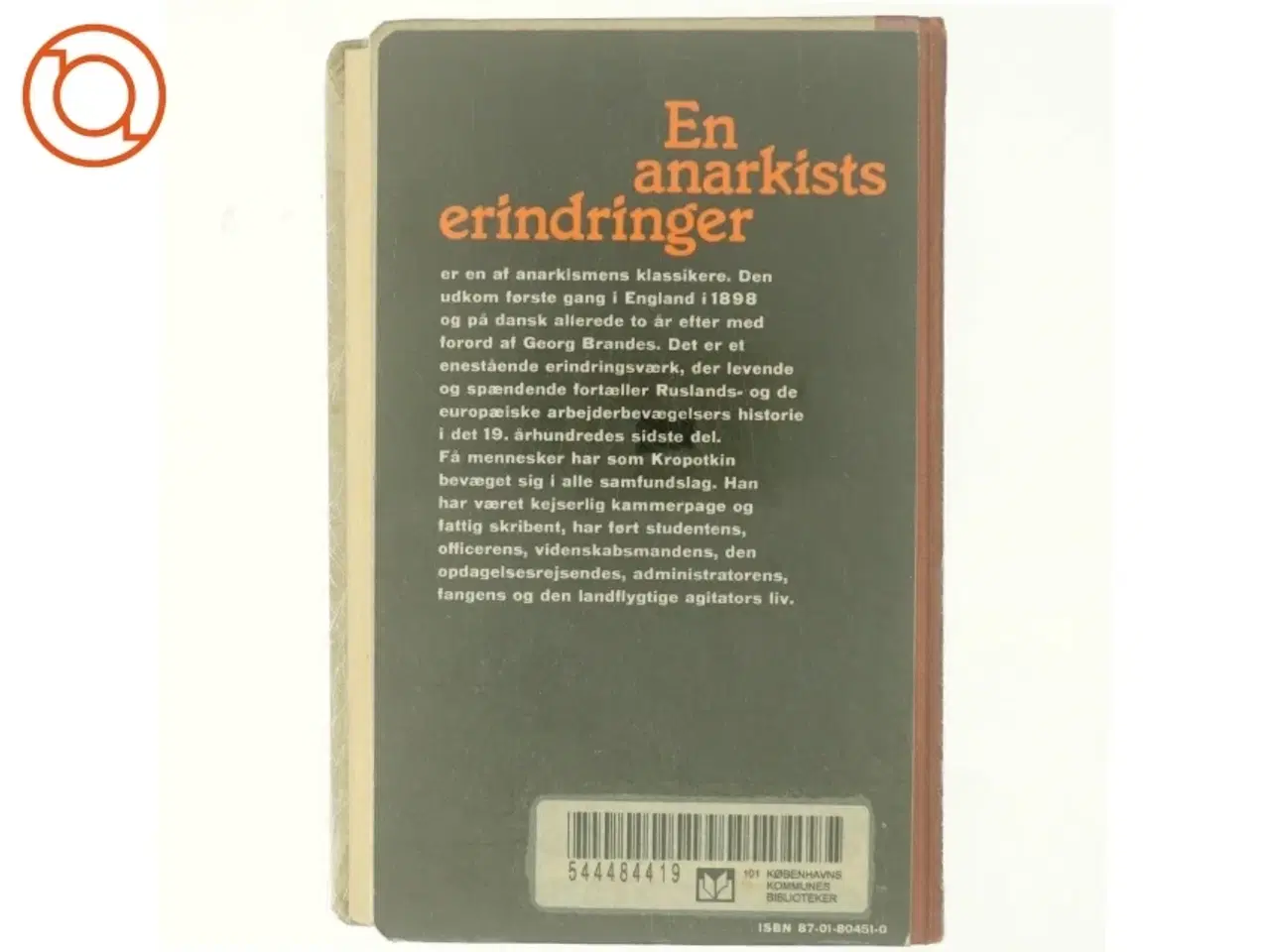 Billede 3 - En anarkists erindringer af Pjotr Kropotkin