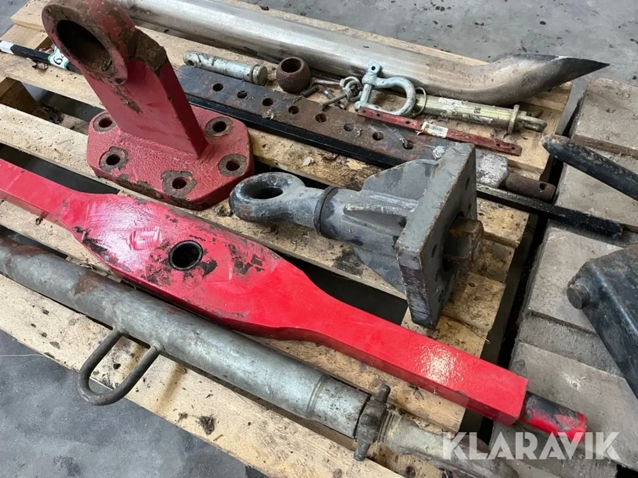 Billede 12 - Topstang, løfteåg, udstødninger, træk og øvrigt