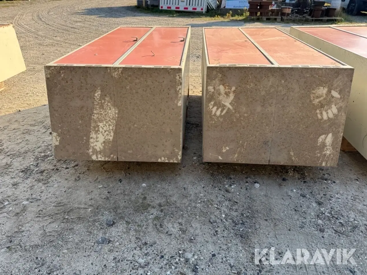 Billede 10 - Stålskabe 2 låger 6 stk.