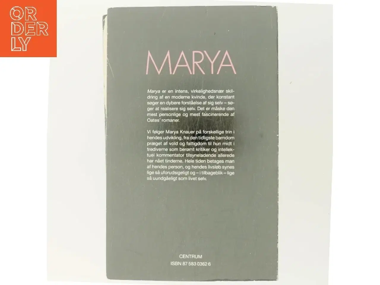 Billede 3 - Marya af Joyce Carol Oates (Bog)