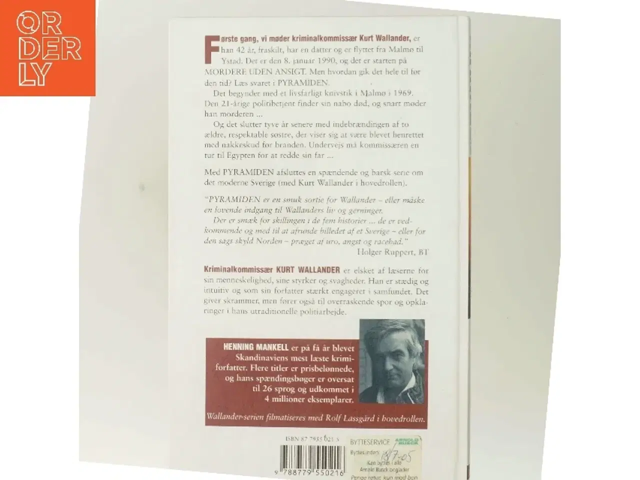 Billede 3 - Pyramiden af Henning Mankell (Bog)