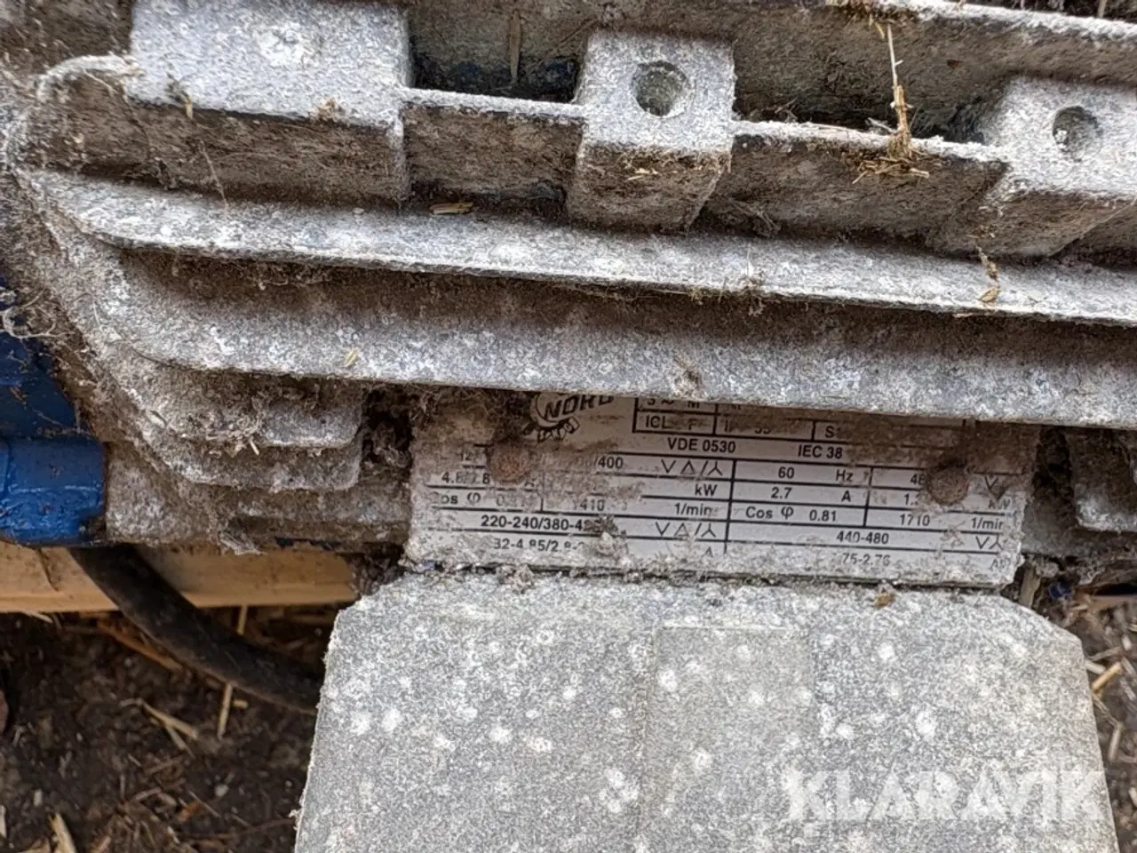 Billede 7 - Motor til snegl M.H Jensen maskinfabrik