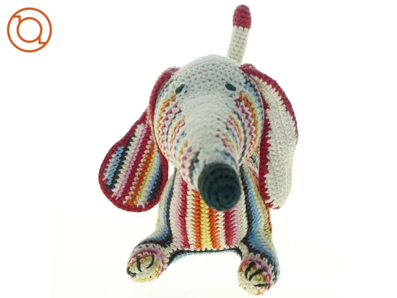 Billede 3 - Hæklet gravhund (str. 40 x 17 cm)