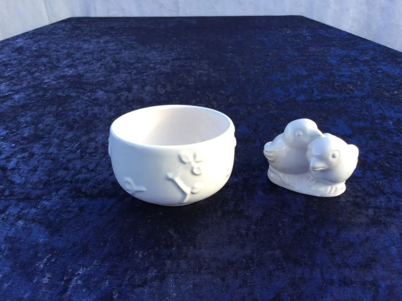 Billede 1 - L.Hjort Keramik figur og skål