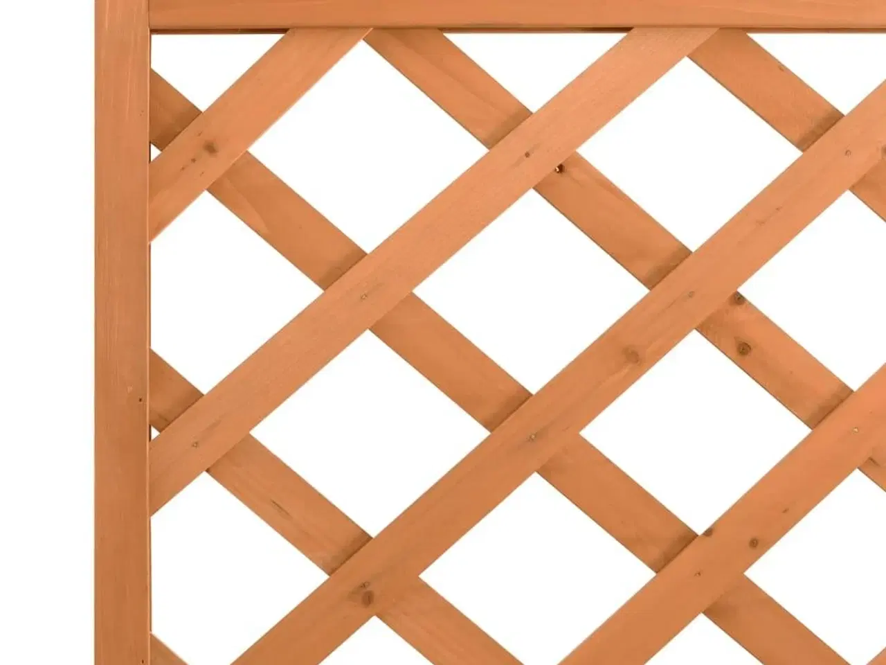 Billede 6 - Plantekasse med espalier massivt grantræ brun