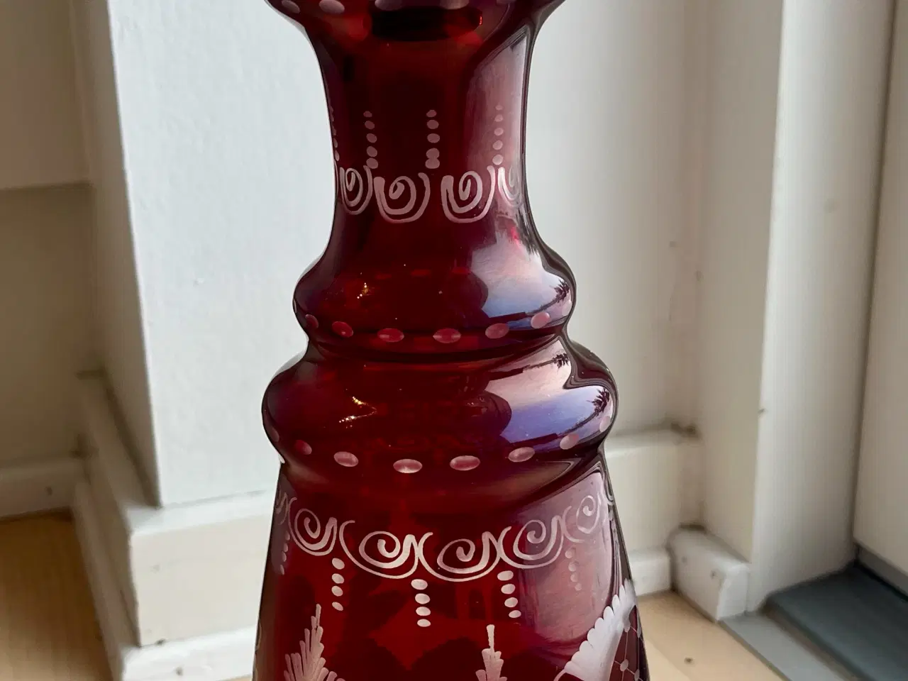 Billede 6 - Böhmisk krystal vase og karaffel