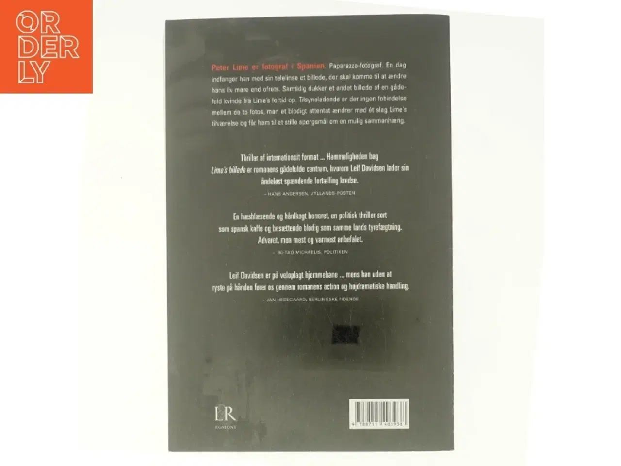 Billede 3 - Lime&#39;s billede : roman af Leif Davidsen (Bog)