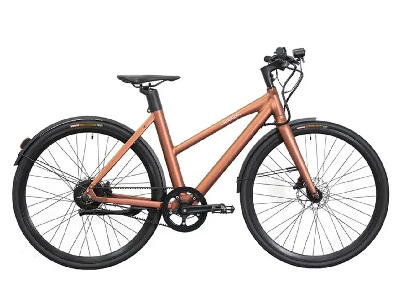 Billede 1 - Lindebjerg 28'' Elcykel Street 2.0 - Kobber