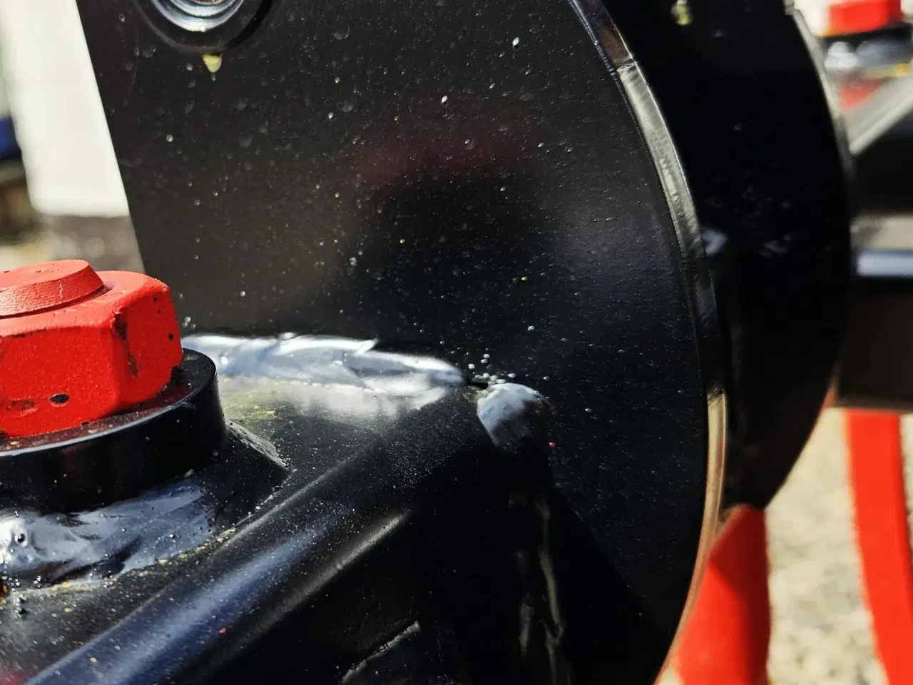 Billede 9 - CP Metal Siloklo / høj kvalitet / 110 - 150 cm / med valgfri ophæng og 2 stempler