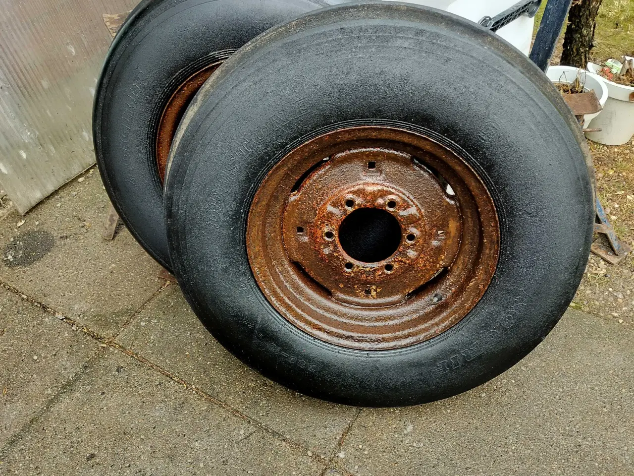 Billede 2 - Traktor forhjul 