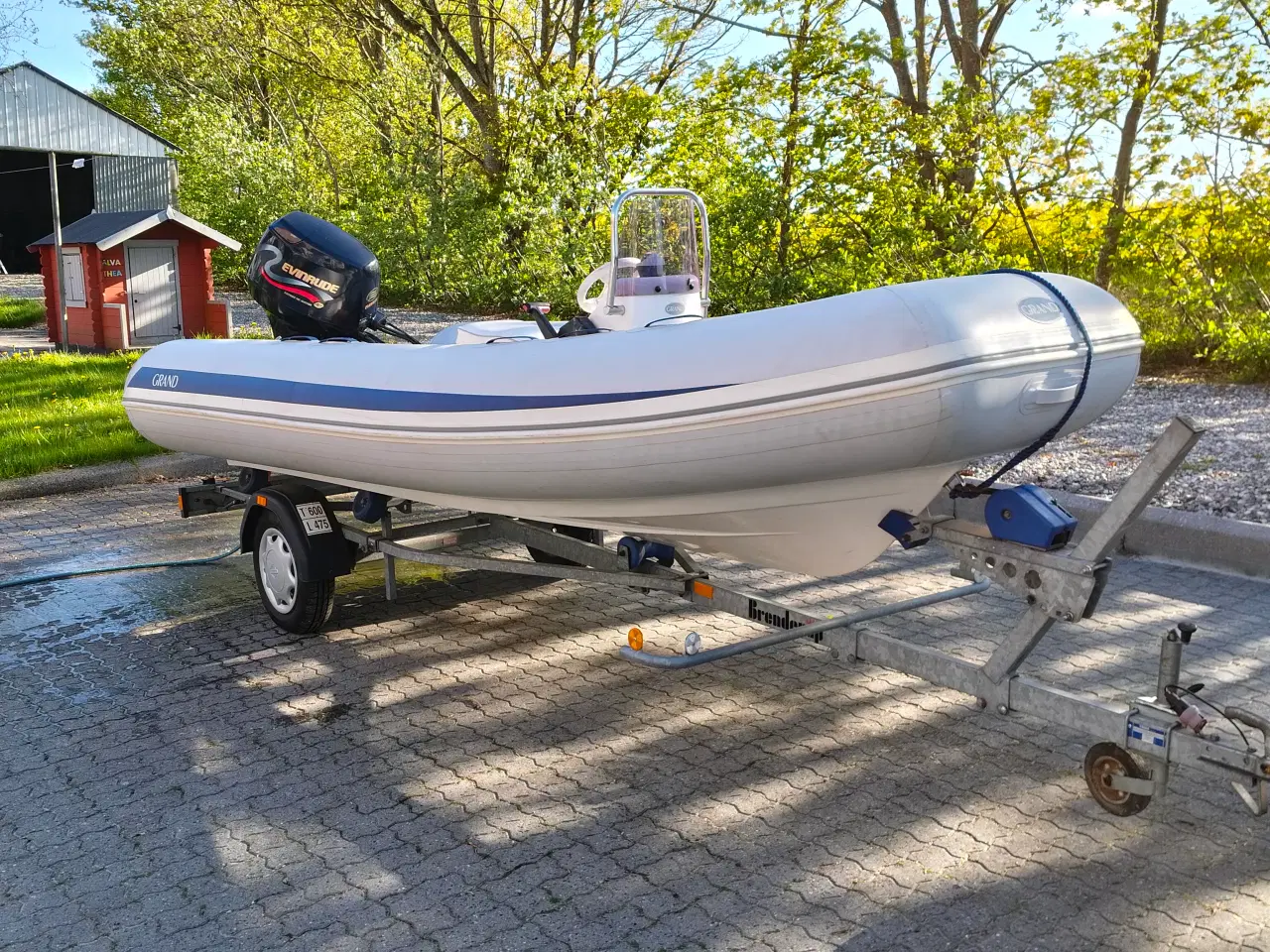 Billede 1 - Rib båd 50hk