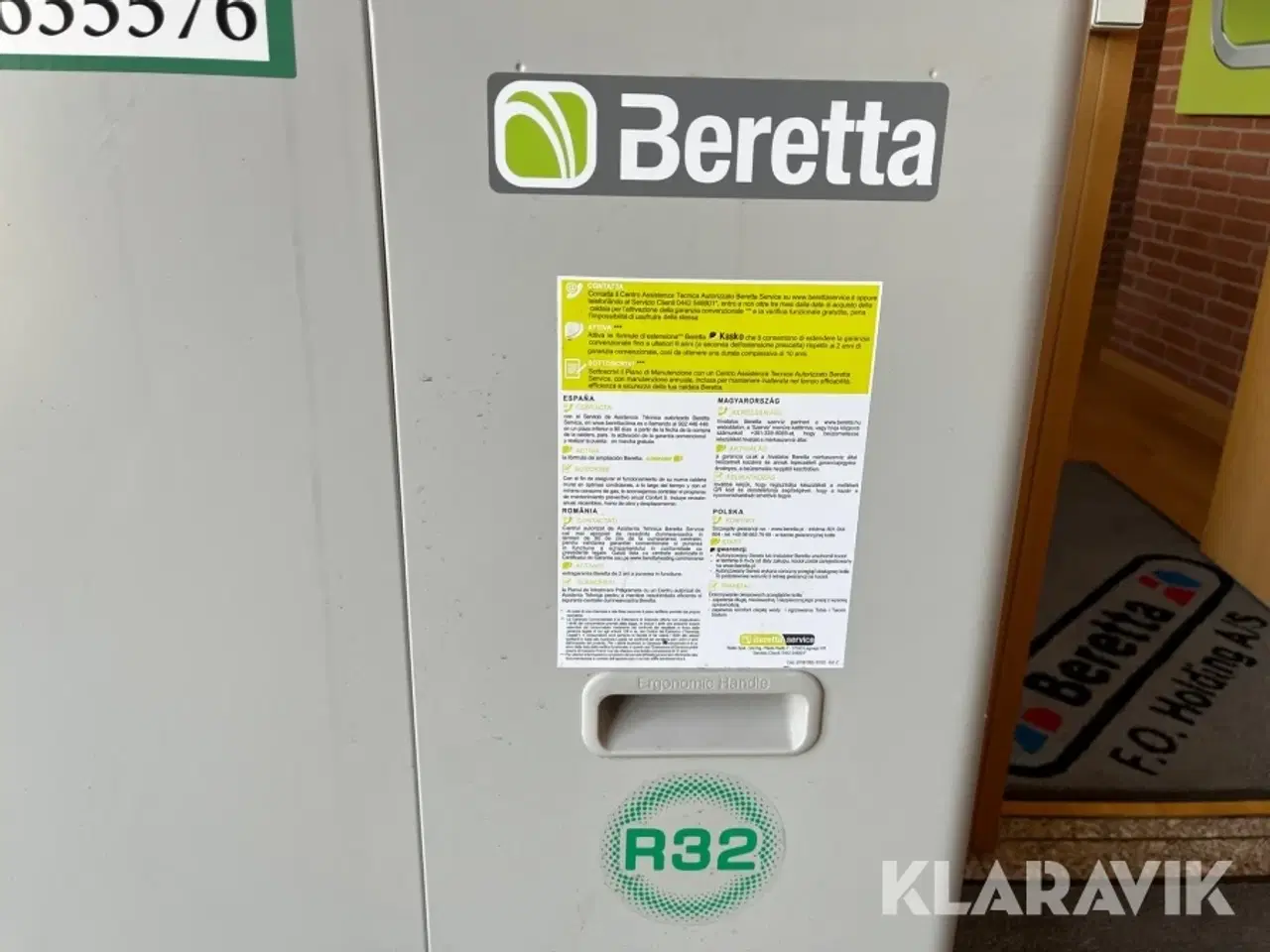 Billede 4 - Varmepumpe Beretta Hydro Unit M 010 - 10 kW