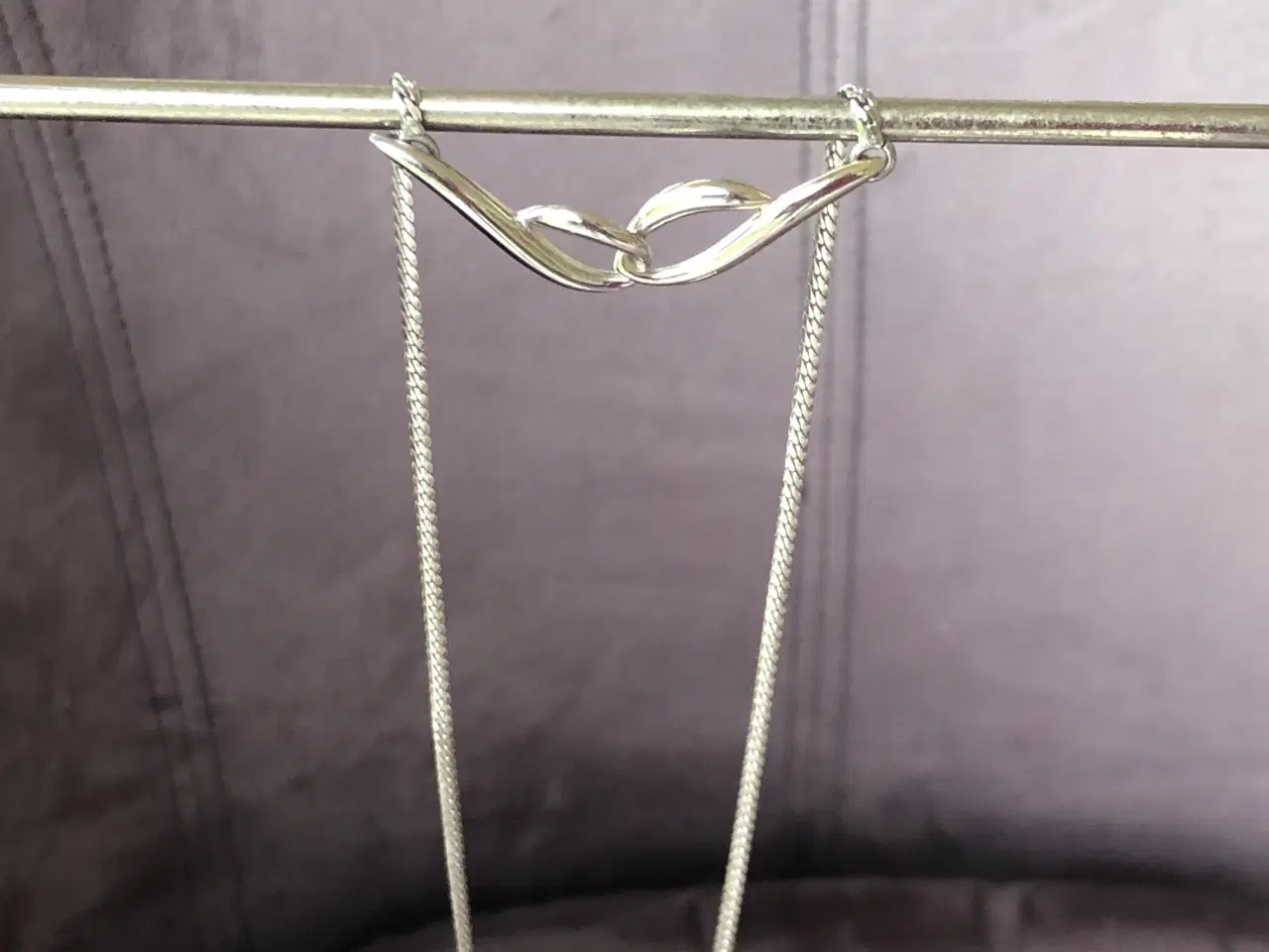 Billede 2 - Smuk halskæde i 925 Sterling sølv