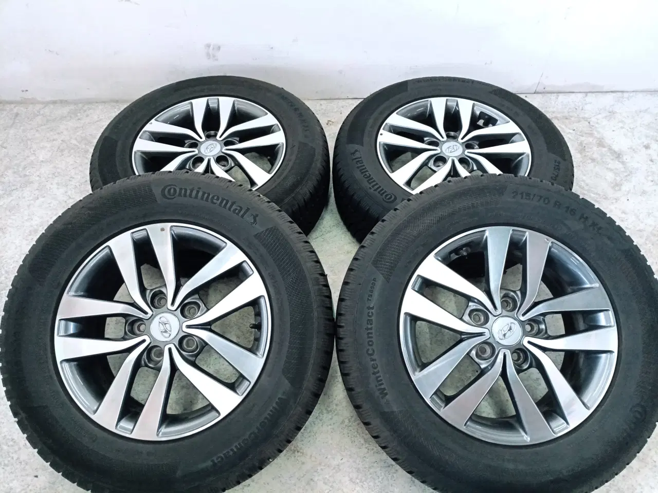 Billede 3 - 5x114,3 16" ET50 nav 67,1ø HYUNDAI vintersæt TPMS