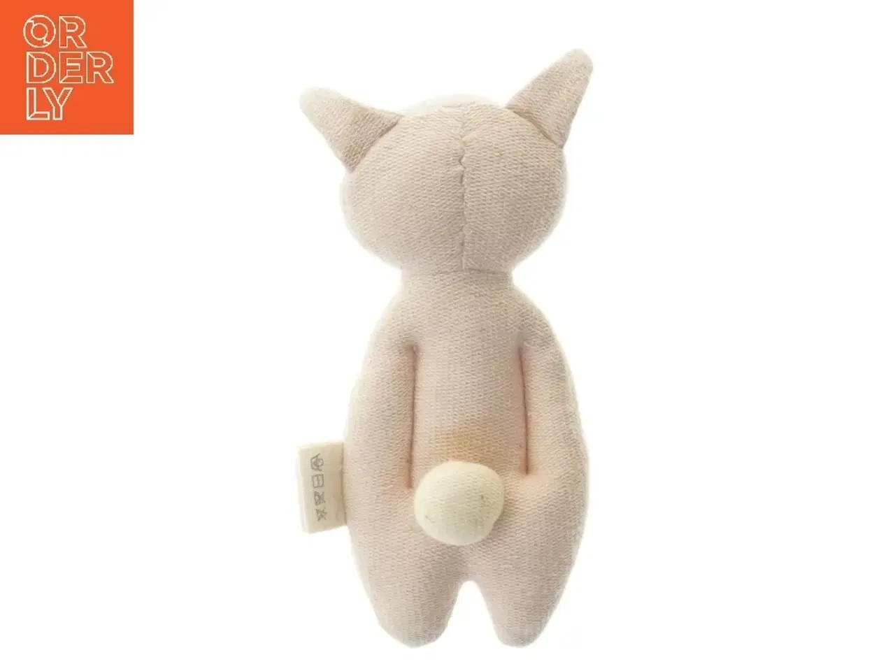 Billede 2 - Blød bamse med ører (str. 19 cm)