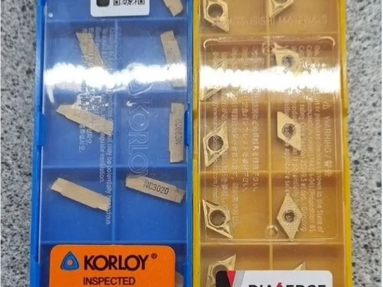 Billede 5 - 10x10 Drejestål / Udborestænget plus 57 platter